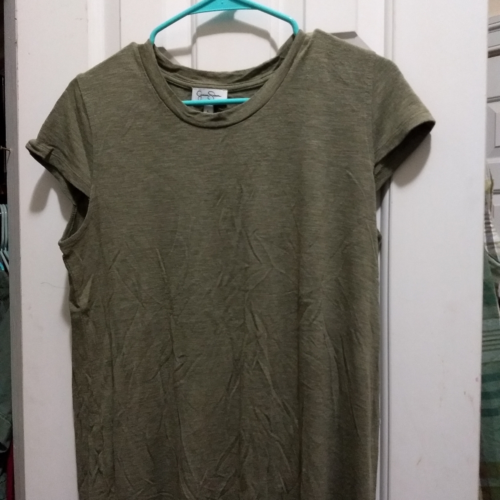 Light Green Tunic Dress